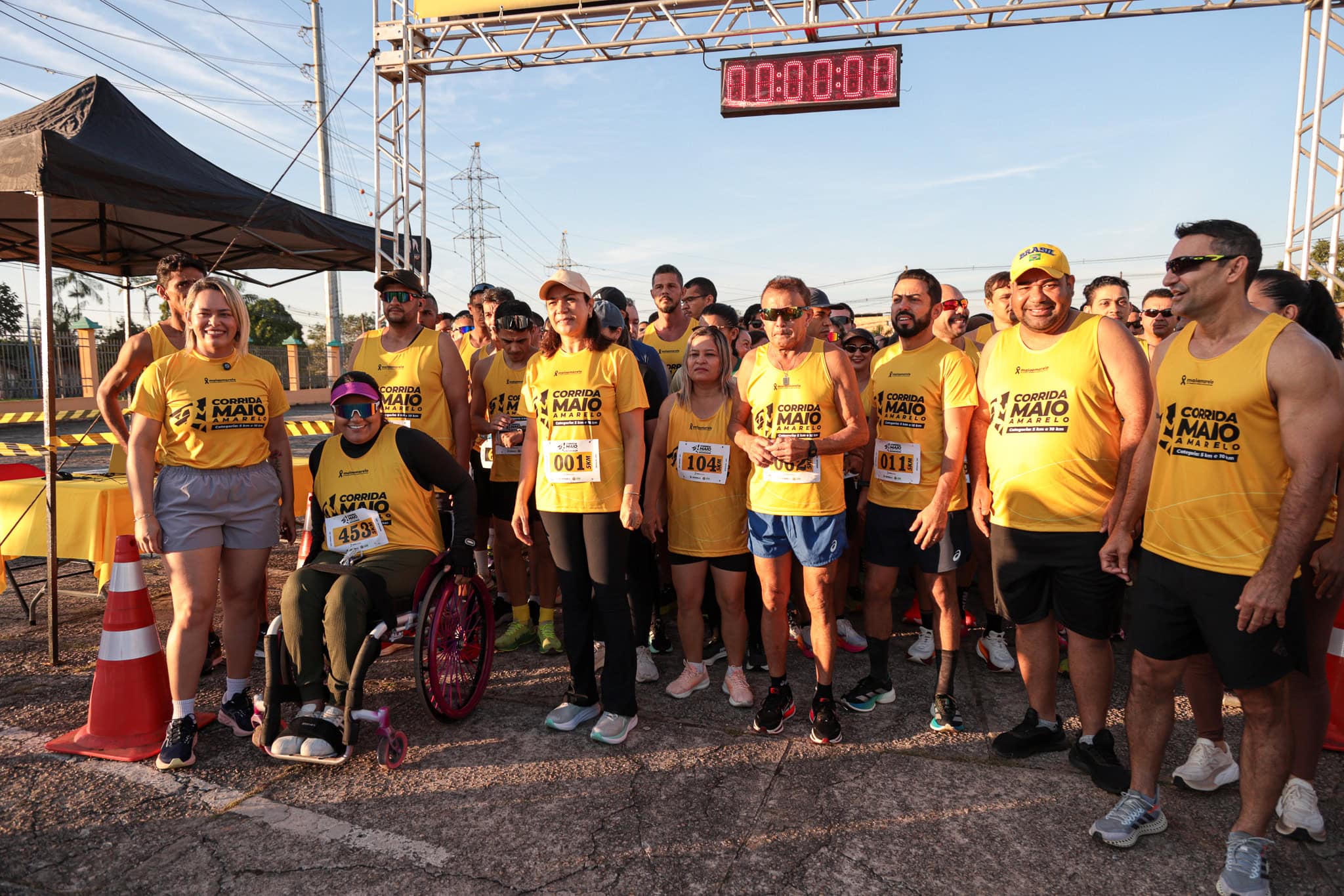 Mailza destaca educação no trânsito durante corrida do Detran em Rio Branco