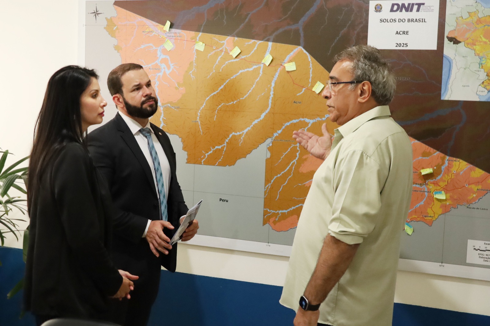 MPAC e DNIT discutem manutenção e reconstrução de trecho crítico da BR-364 no Acre