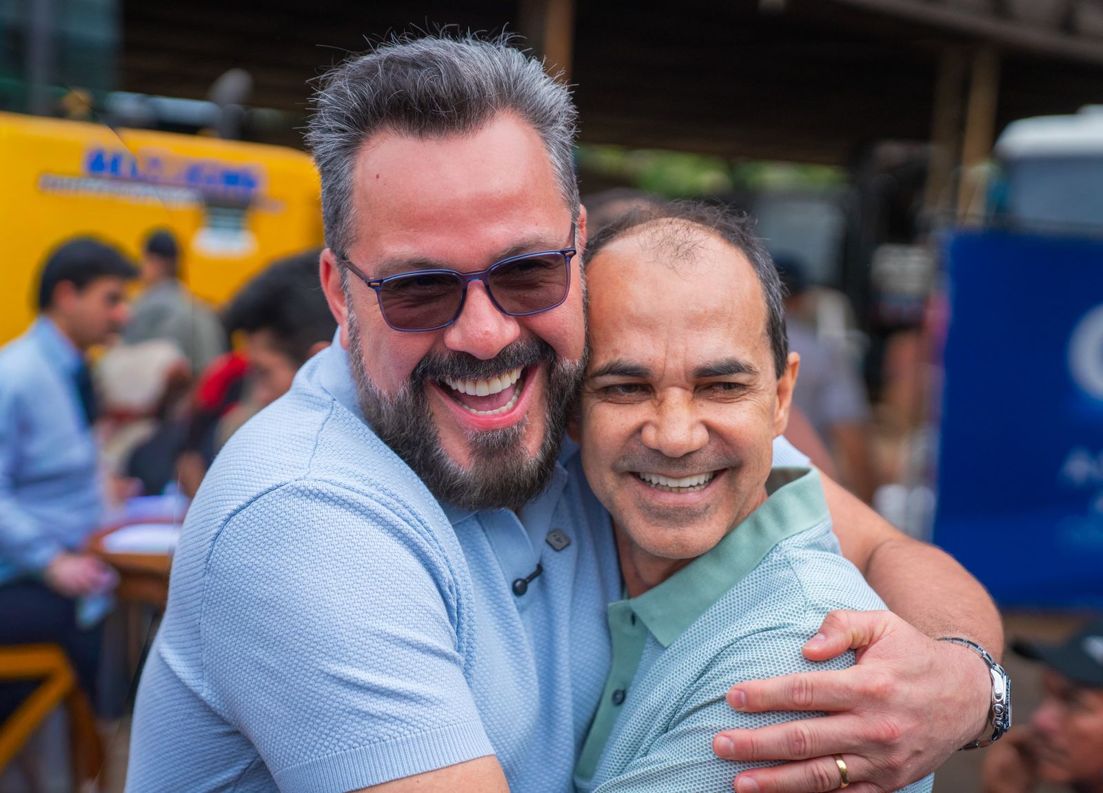 Alan e Zequinha sorriem para a mesma foto. Falta saber quem entra como vice – Editorial
