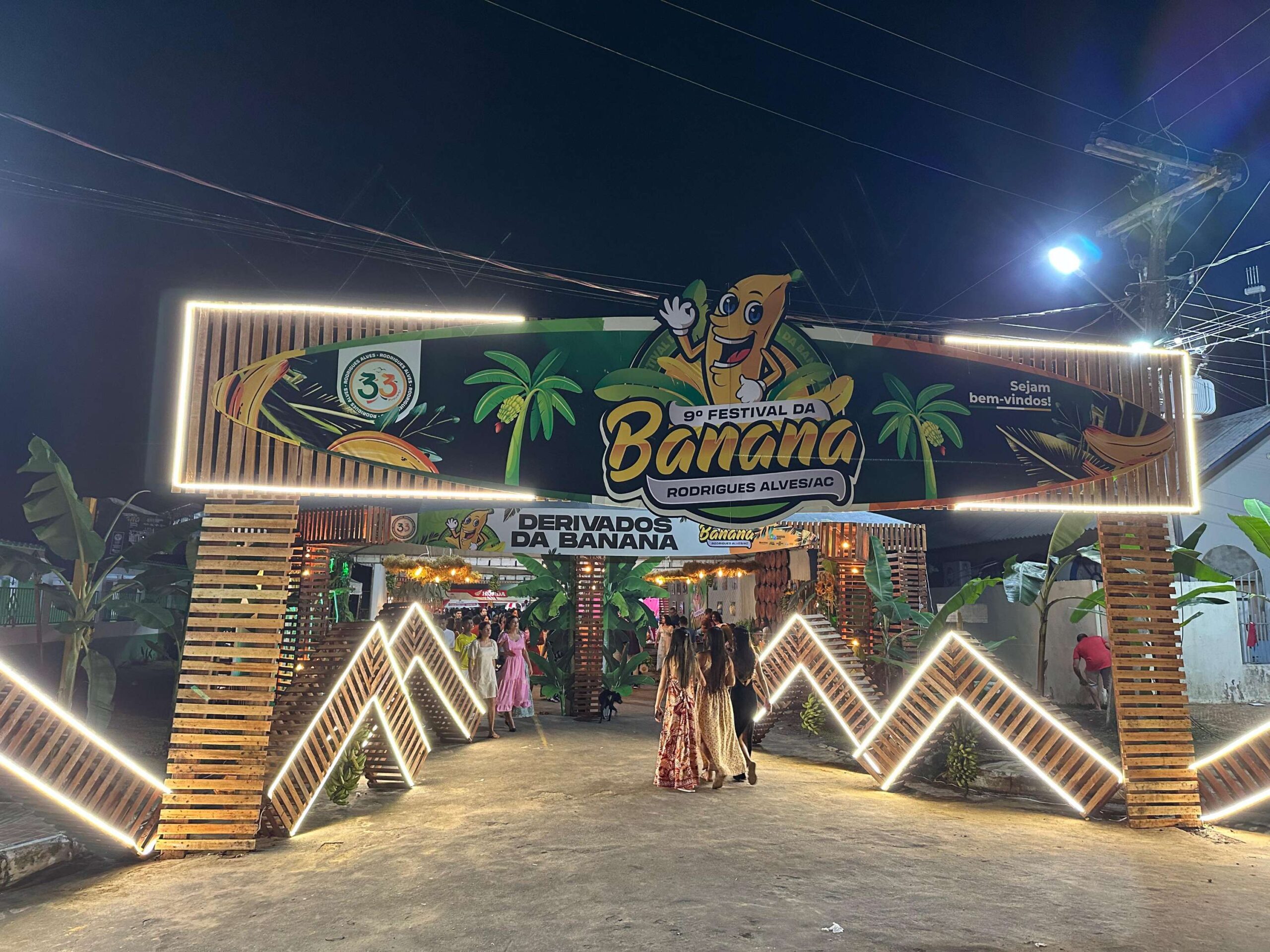 Festival da Banana amplia programação em Rodrigues Alves com shows, feira e ações de cidadania