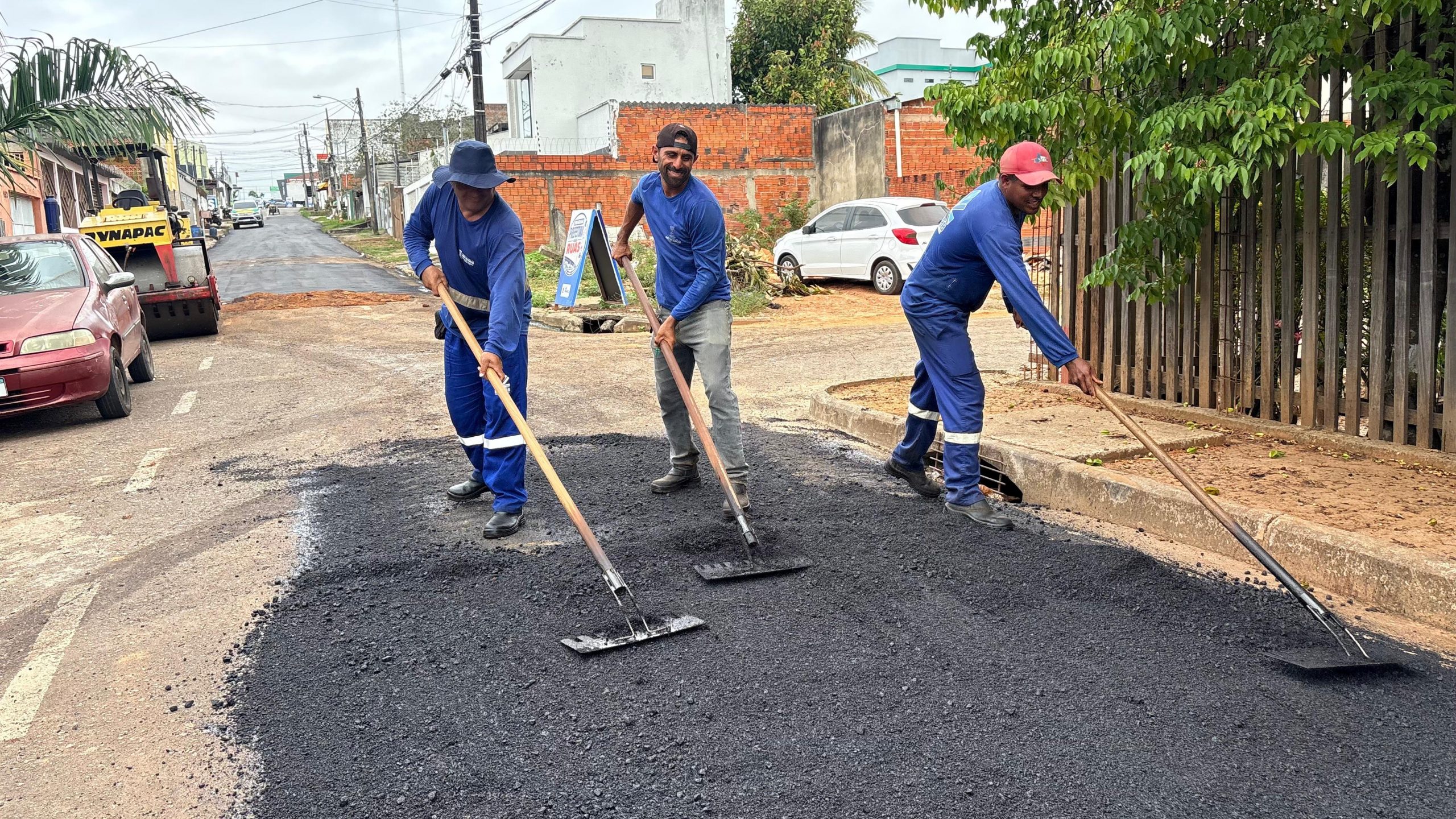 Emurb segue manutenção asfáltica e drenagem em bairros de Rio Branco