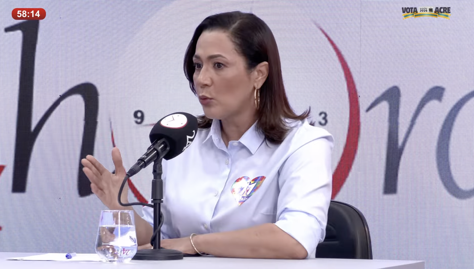 “Cada pessoa é responsável pelos seus atos”: Mailza evita metas e expõe lacunas do plano de governo no Acre