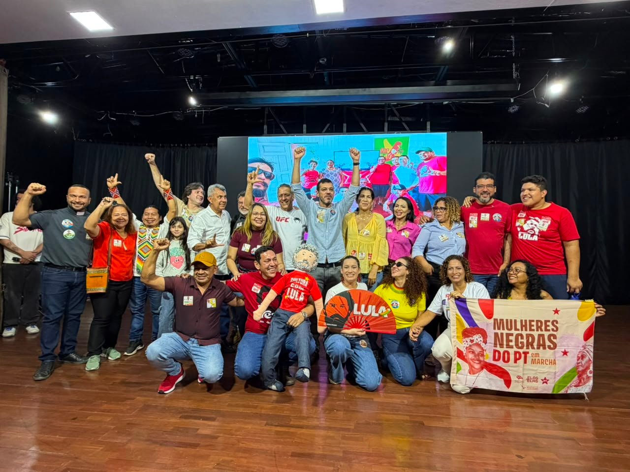 Thor Dantas e Jorge Viana lançam campanhas no Acre em mobilização ligada a ato de Lula