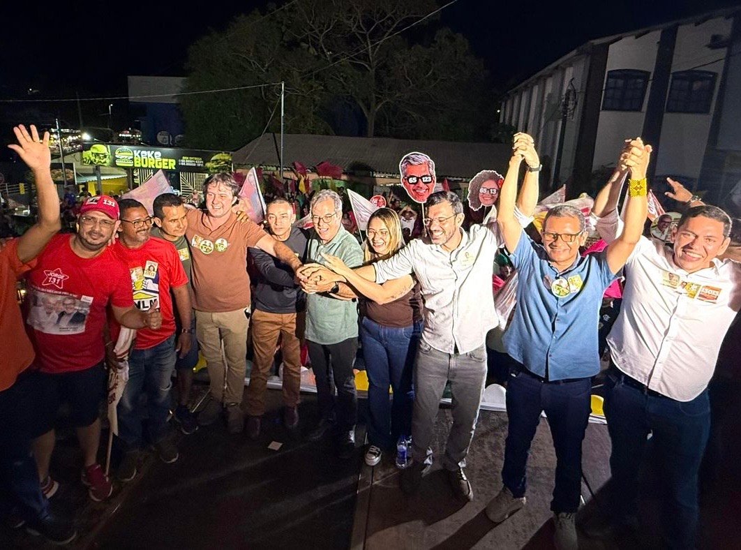 Cruzeiro do Sul abraça Jorge Viana e Thor Dantas em lançamento marcado por emoção e esperança