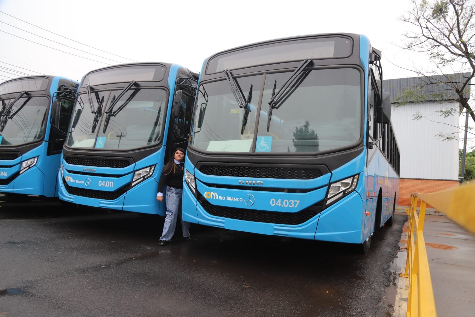 80 novos ônibus de Rio Branco estão prontos e chegam em outubro