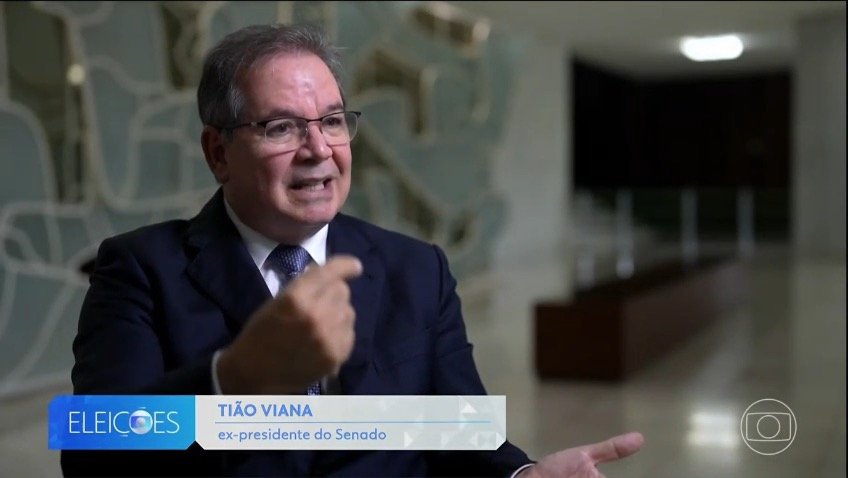 No Jornal da Globo, Tião Viana volta ao debate sobre emendas e ‘parlamentarismo orçamentário’