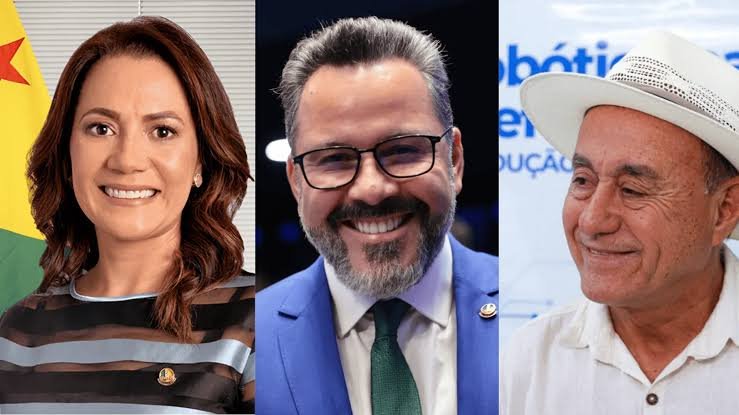 Pesquisa mostra Alan Rick na frente, Mailza próxima e Bocalom na disputa pelo Governo do Acre