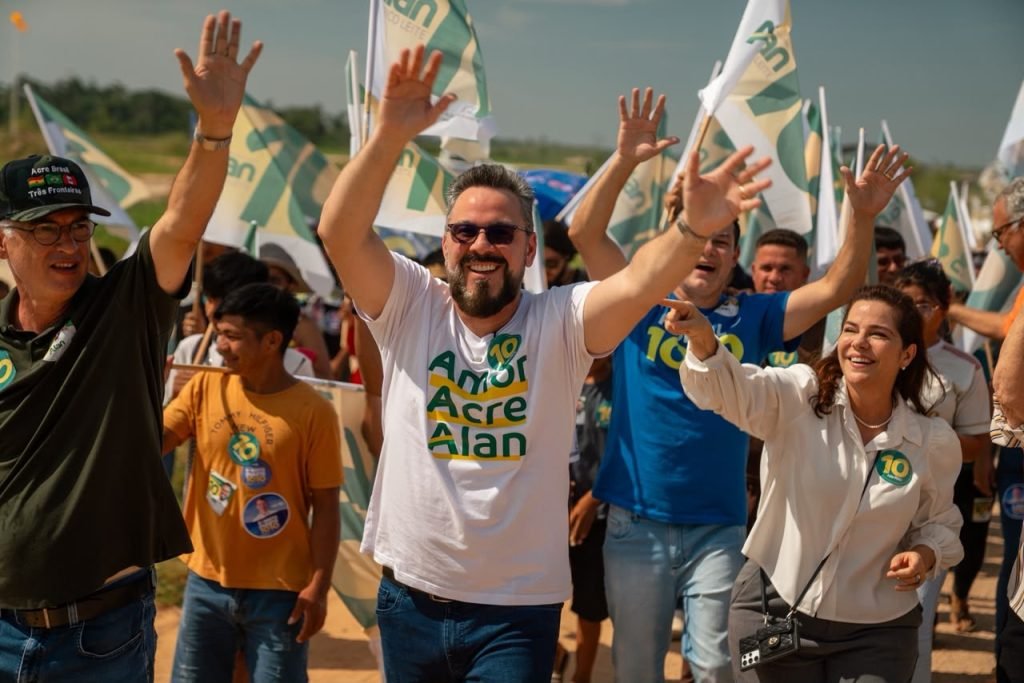 AtlasIntel coloca Alan Rick na liderança com 43,5% dos votos válidos no Acre
