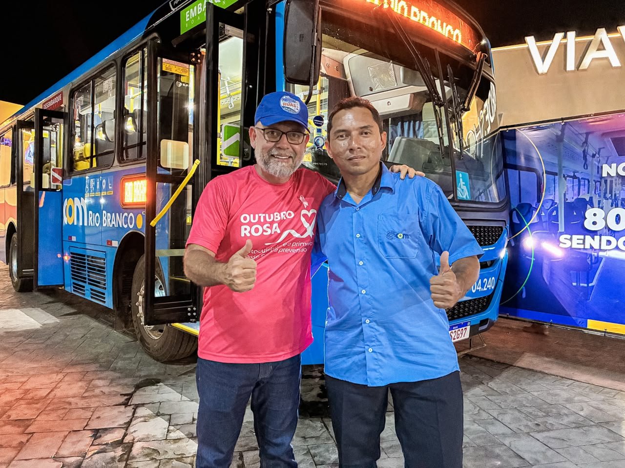 Rio Branco incorpora 20 ônibus modelo 2027 e frota do transporte coletivo chega a 120 veículos